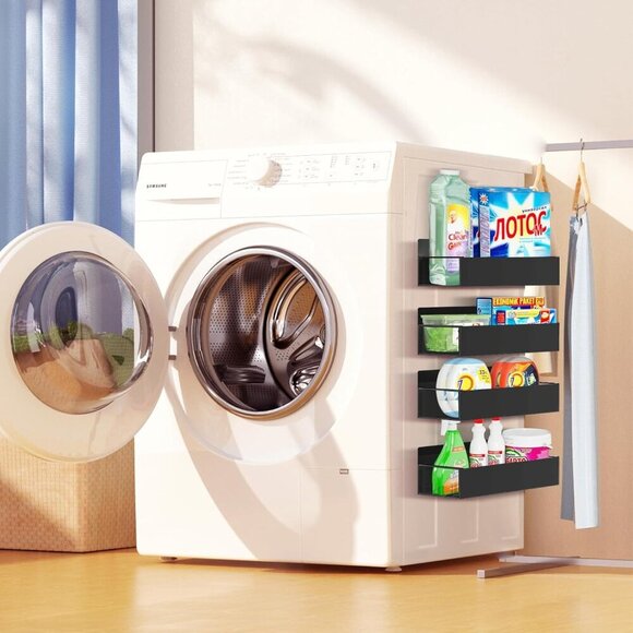 Magnetic Spice Rack Organizer for Fridge Seasoning Organizer for Kitchen storage - Picture 6 of 8